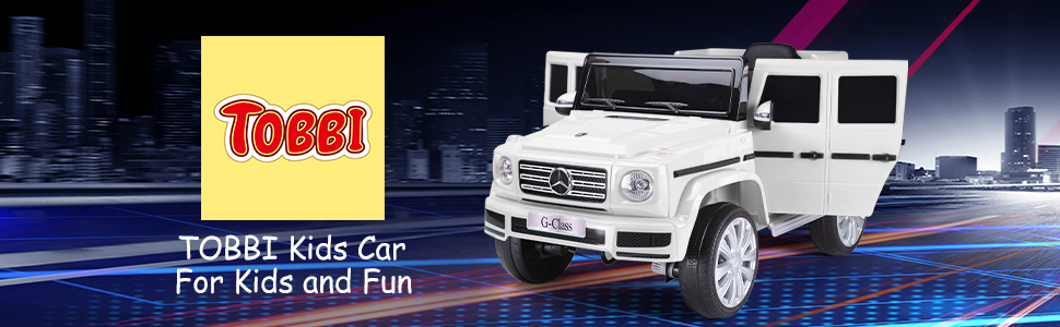 12V Kids Ride On Car Licensed Mercedes Benz G500 Electric Vehicle car w/ Remote Control, White 1 112