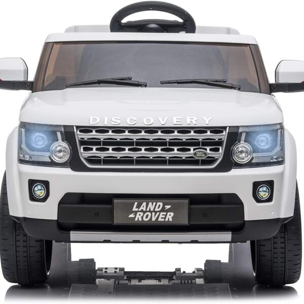 Tobbi 12V Licensed Land Rover Kids Electric Car Ride On Toy with Remote Control, White 1 17 Land Rover