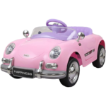 Tobbi Vintage Style Kids Electric Car with Remote Control, Pink 1 19