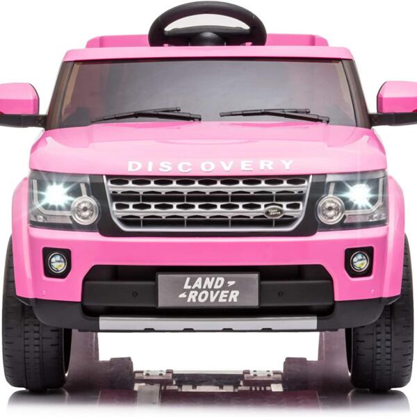 Tobbi 12V Licensed Land Rover Kids Electric Car SUV Ride On Toy with Remote Control, Pink 1 19 Land Rover
