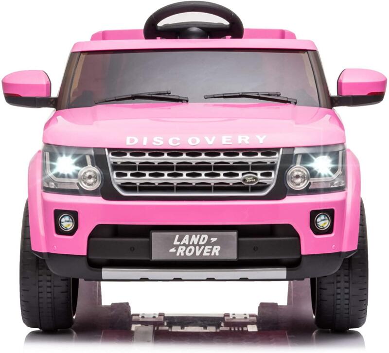 Tobbi 12V Licensed Land Rover Power Wheels Ride on SUV for Kids with Remote Control, Pink 1 19