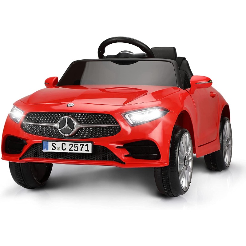 Tobbi Licensed Mercedes Benz CLS 350 Ride On Car for Kids, Red 1 53