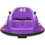 Tobbi Kid's Electric Ride On 360 Spin Bumper Car with Remote Control, Purple 1 57