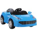 Tobbi 6V Kids Electric Sports Car Rechargeable Ride On Toy Car, Blue 1 58