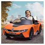 BMW Licensed i8 12V Kids Ride on Car, Orange 6