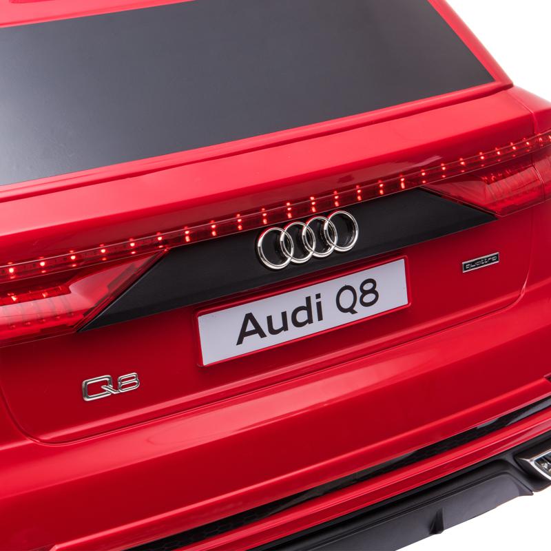 Tobbi 12V Audi Q8 Kids Electric Car With Remote Control, Red 12v audi q8 kids ride on car red 33
