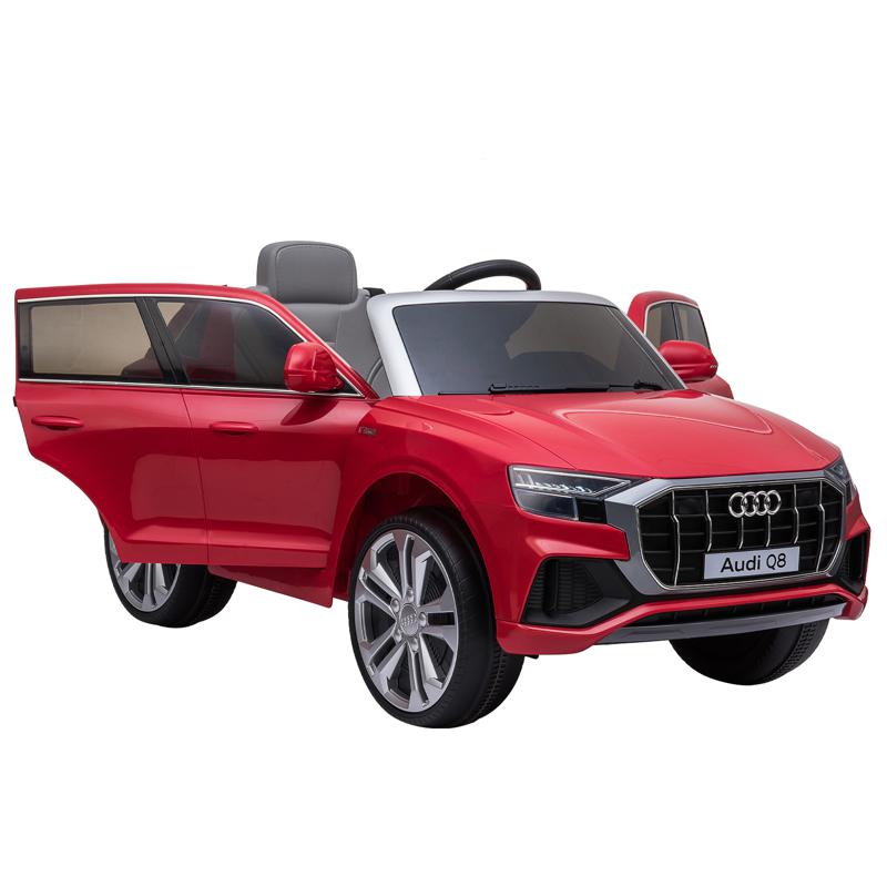 Tobbi 12V Audi Q8 Kids Electric Car With Remote Control, Red 12v audi q8 kids ride on car red 9