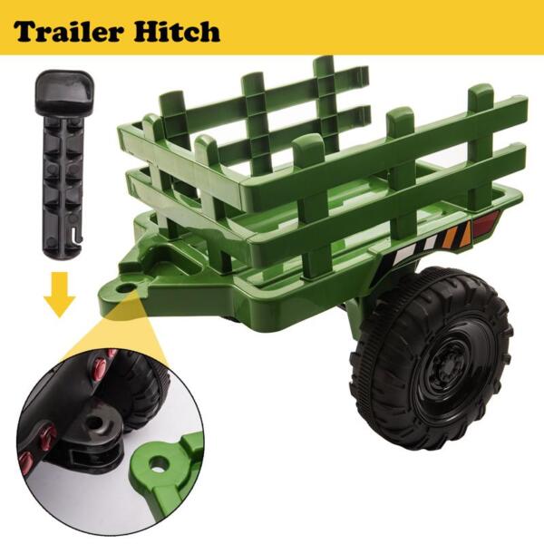add ride on power wheel a trailer by yourself with children