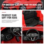 12v-benz-licensed-gla45-kids-electric-car-red-35