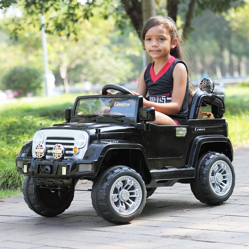 Tobbi 12V Kid Truck Ride on Baby Cars with Remote 12v kid ride on electric truck black 30 ride on