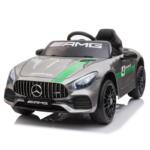 Tobbi 12V Mercedes AMG GT Ride On Car Kids Electric Cars With Remote, Silver Grey 12v kids electric car mercedes amg gt ride on toy silver grey 7