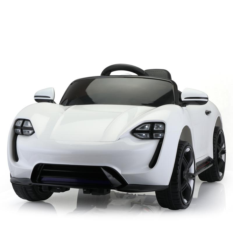 Tobbi 12v Kids Power Wheel Cars with Remote Control, White 12v kids electric ride on car with remote control white 2