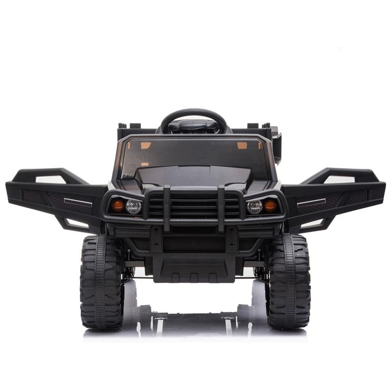 Tobbi 12V Ride On Tractor with Remote Control for Kids 3-8 Years, Black 12v kids ride on truck battery powered tractor with trailer black 4