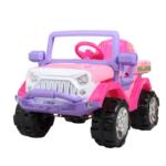 Tobbi 12V Battery Operated Electric Kids Ride-On SUV Toy Car with Remote Control, MP3, USB for Toddlers, Pink 12v powerful kids electric suv pink 11