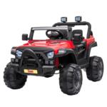 Tobbi Red Kids Truck Ride On Battery Powered Car Toy 12v remote control kids ride on truck red 1