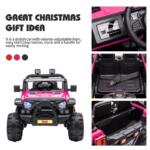 12v-remote-control-kids-ride-on-truck-rose-red-31