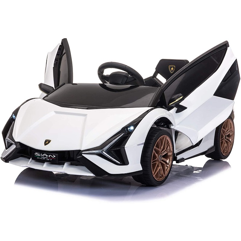 Tobbi Licensed Lamborghini Sian 12V Children’s Electric Ride On Car Toy 2 33