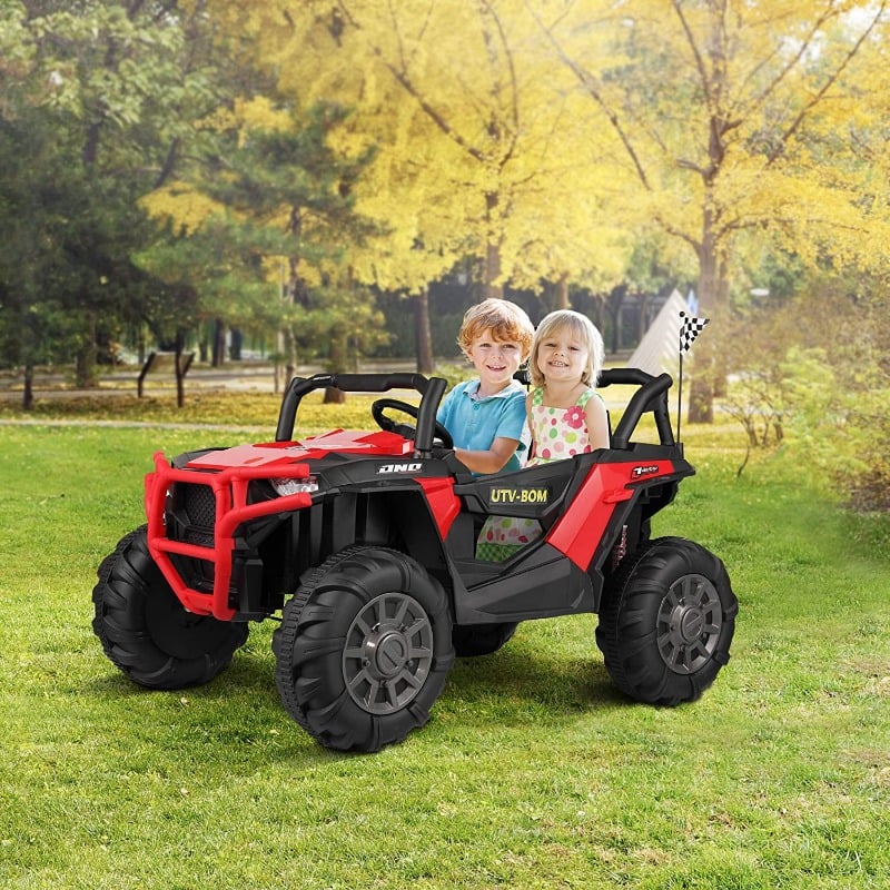 Tobbi 12V Toy Truck Battery Operated Ride-on for Toddlers 2 53