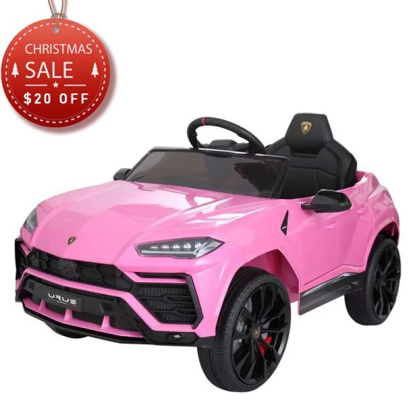 Licensed Lamborghini Urus Kids Ride on Car 12V Electric Car Vehicle with Remote Control, Pink TH17B0500