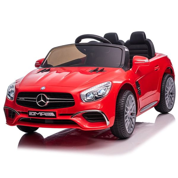 Tobbi 12V Licensed Mercedes Benz Kids Electric Car Ride On Toy With Remote, Red TH17N0292 0