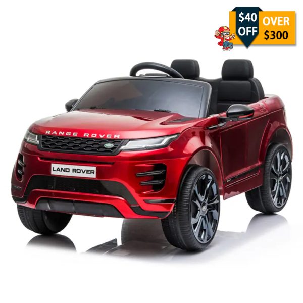 Tobbi 12V Land Rover Kids Electric Car Battery Powered Ride On Toy With Remote, Red TH17U0621