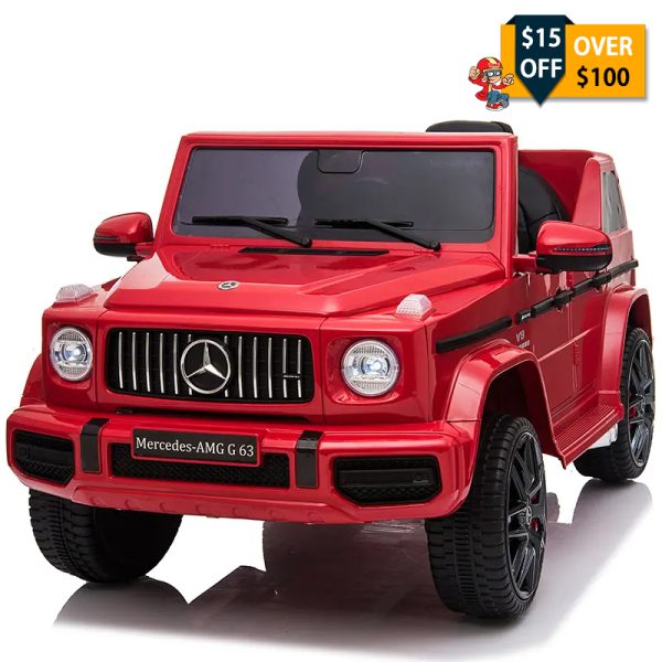 Tobbi 12V Mercedes Benz Ride on Car with Remote Control, Red TH17W0550 Kids Jeep