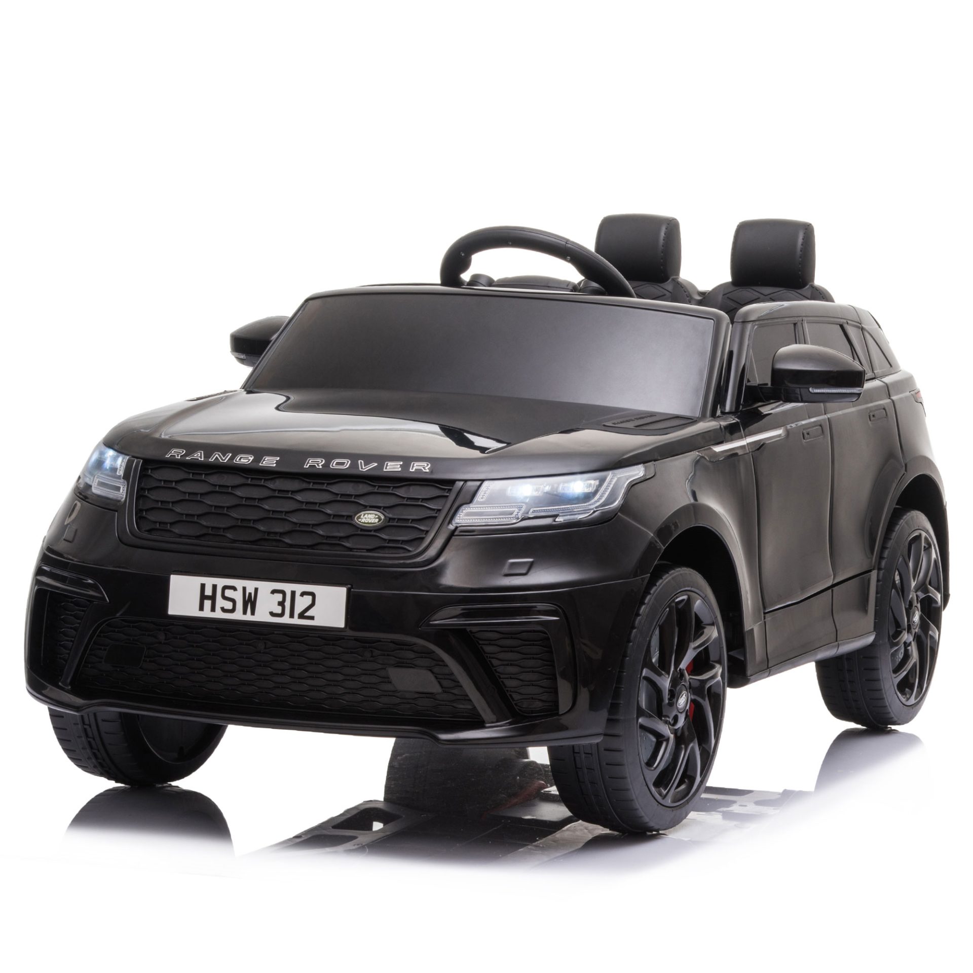 Tobbi 12V Licensed Land Rover Electric Toy Car, Battery Powered Kids Ride On Car with Parental Remote Control, Black TH17R08162 scaled