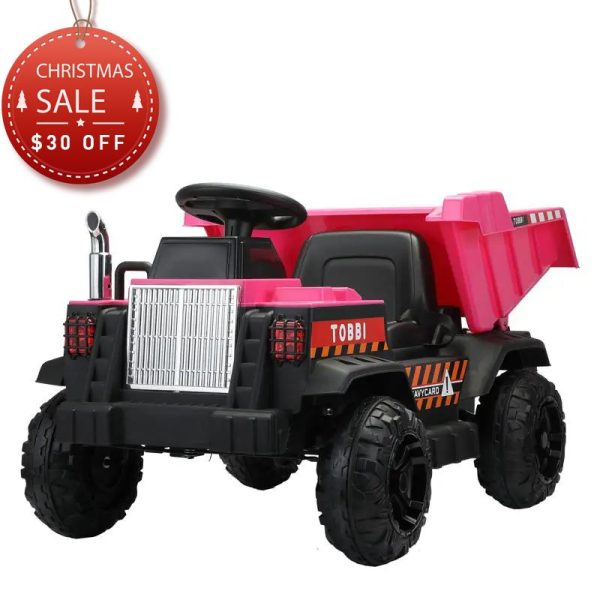 Tobbi Electric Ride-on Dump Truck Toy with Remote TH17S0619 ride on