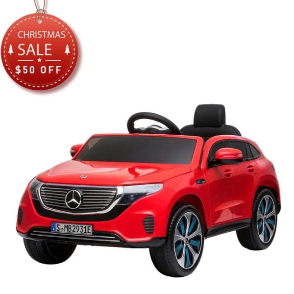 Tobbi Mercedes-Benz EQC Officially Licensed Ride-On Kid's Toy Car, Red TH17T0584