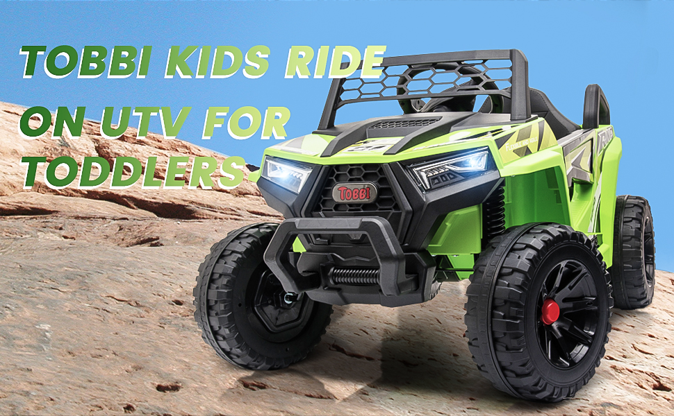 Tobbi 12V Kids Ride on Car Toy Electric Off-Road UTV Truck Battery Powered Car w/Horn, Music, for 3-5 Years, Green, Squirrel-Abert’s Squirrel 18007405 6054 4a4f baa1 3a13a61307fd. CR00970600 PT0 SX970 V1