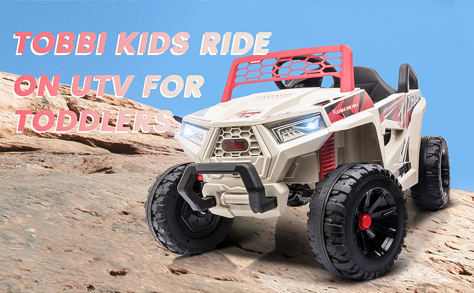 Tobbi 12V Kids Ride on Car Toy Electric Off-Road UTV Truck Battery Powered w/Horn, Music, for Kids Aged 3-5, Red Gray, Squirrel-Arizona Gray Squirrel dd761ff7 333f 48fd 9ab7 91a3526db8d1. CR00970600 PT0 SX970 V1