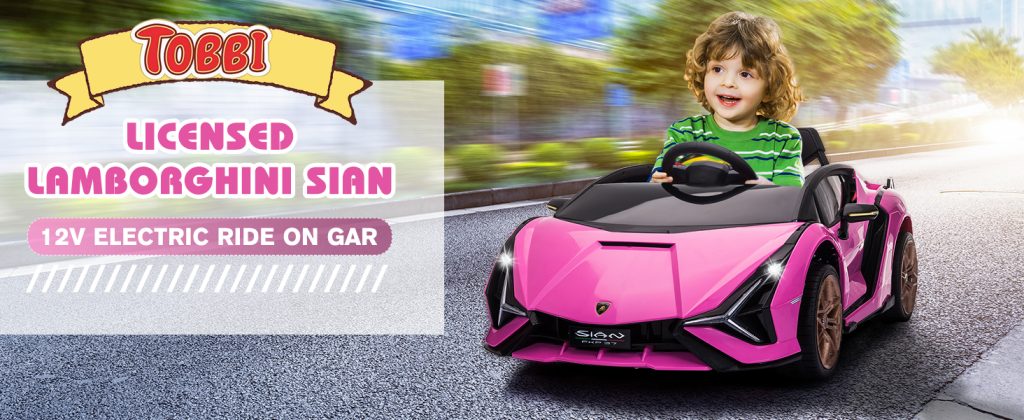 Tobbi 12V Licensed Lamborghini Sian Electric Toy Car, Battery Operated Kids Ride On Car with Parental Remote, 7 Colors 7b265c48 75a5 42f6 8cbf 20efc8b41c2c. CR001464600 PT0 SX1464 V1