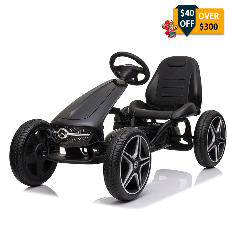 Tobbi Authorized Mercedes Benz Kids Pedal Kart, Ride On Toy Car TH17A0589