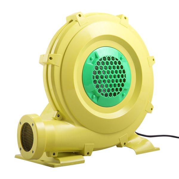 Nyeekoy Powerful 950W Electric Air Blower for Outdoor Playset Inflatable Bounce House Bouncy Castle, Safe, Portable, Yellow+Green TH17Y0408 26