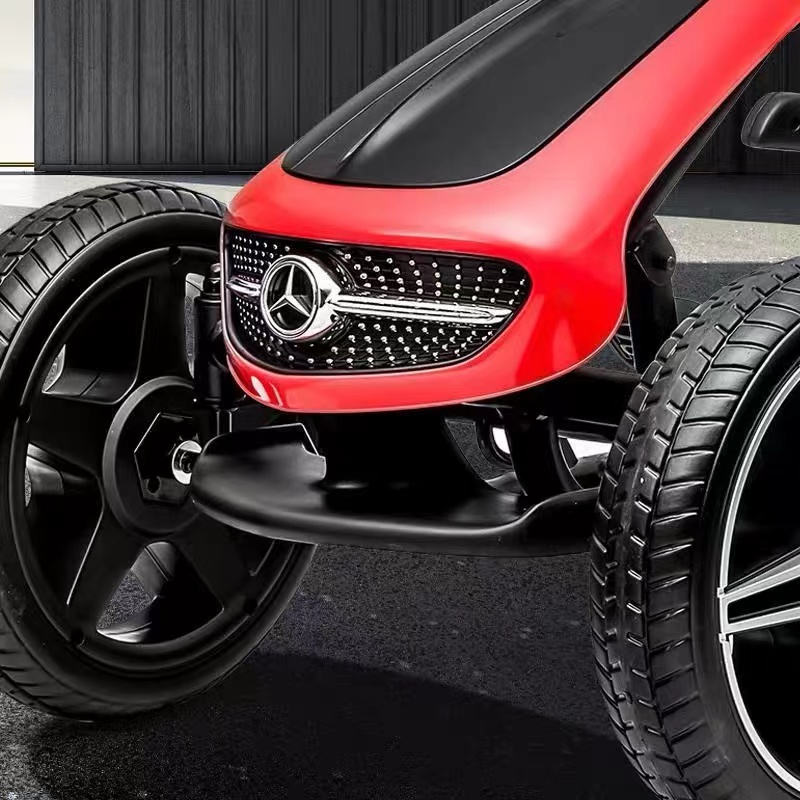 Tobbi Mercedes Benz Kids Electric Go Kart Ride On Car, Black 20220223102424