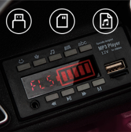 Tobbi 12V Maserati Licensed Kids Ride On Car with Remote Control, Pink 20220309142618