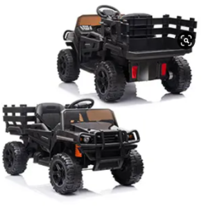 Tobbi 12V Ride On Tractor with Remote Control for Kids 3-8 Years, Black 20220322165351