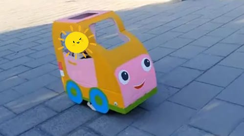 make a toy car