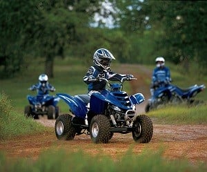 Kids ATV Riding
