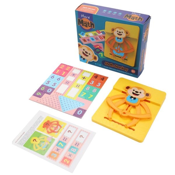 Nyeekoy Math Monkey Educational Toys for Toddles, Fun Game for Boys & Girls, Monkey Counting Gift, Preschool Number Learning TH17F06462 Nyeekoy