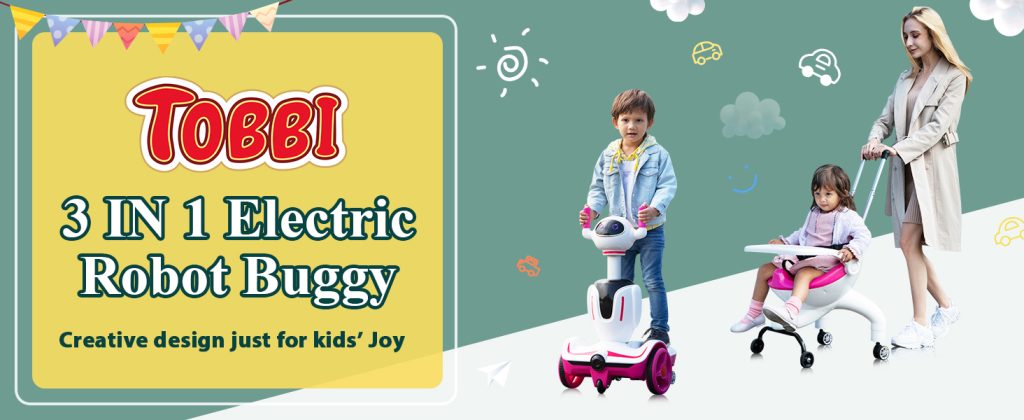 Tobbi 3-In-1 Electric Robot Buggy 6V Ride On Toy, Detachable Stroller for Toddlers, Battery Powered Kids Electric Car with Parental Remote, Two Colors 1894069d 1704 44fb af54 1ebb03c8d77b. CR001464600 PT0 SX1464 V1