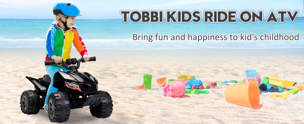 Tobbi 6V Kids Ride on ATV Battery Powered Toy Electric Quad Car with Music, Spray Lights, Gerbil Series 8c59e233 a549 4ded 9ab8 08f1fba79945. CR001464600 PT0 SX1464 V1