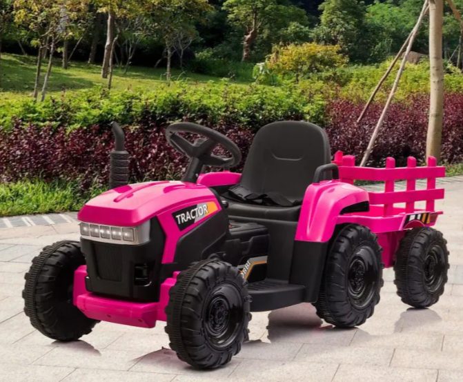 The Pink Kids Ride on Tractor in Tobbi

