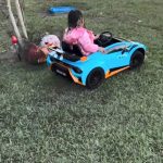 12V Licensed Lamborghini STO Kids Electric Ride On Car, Battery Powered Toy Car with Remote Control, Blue photo review