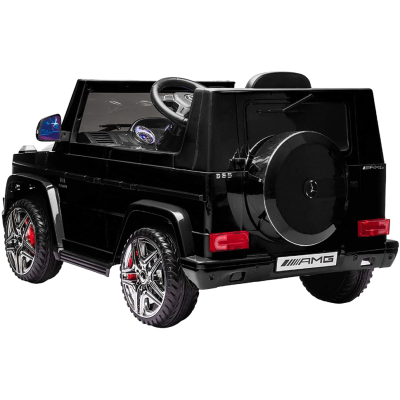 Tobbi 12V Benz AMG G63 Electric Ride On Car for Kids with Remote Control, Black 3 3