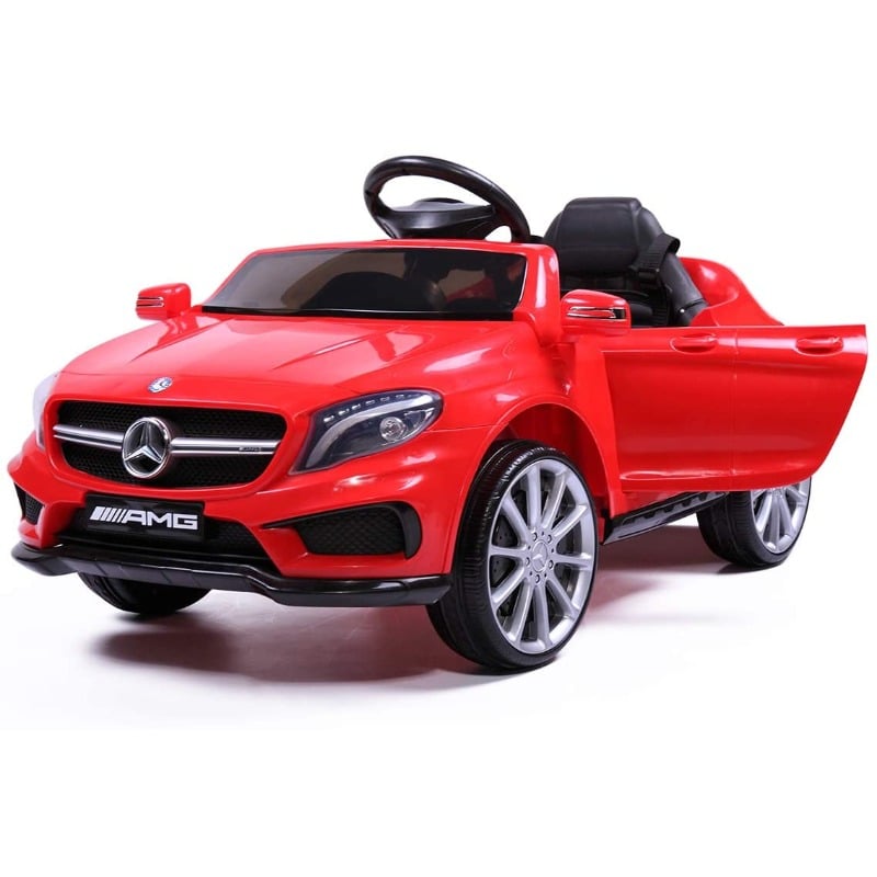 Tobbi Licensed Mercedes Benz Ride on Car Toy W/RC, Red 3 30