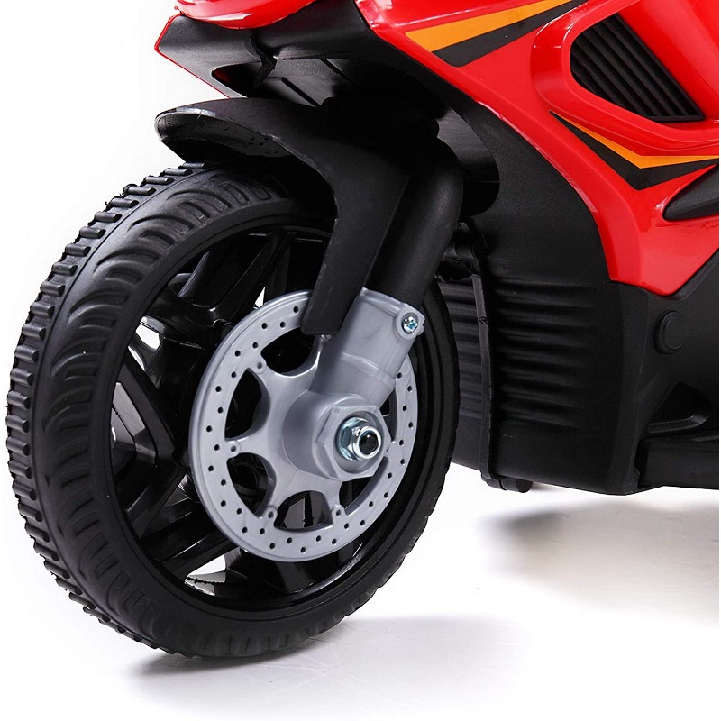 Tobbi Electric Kids Ride On Police Motorcycle With 2 Auxiliary Wheels 3 64 1