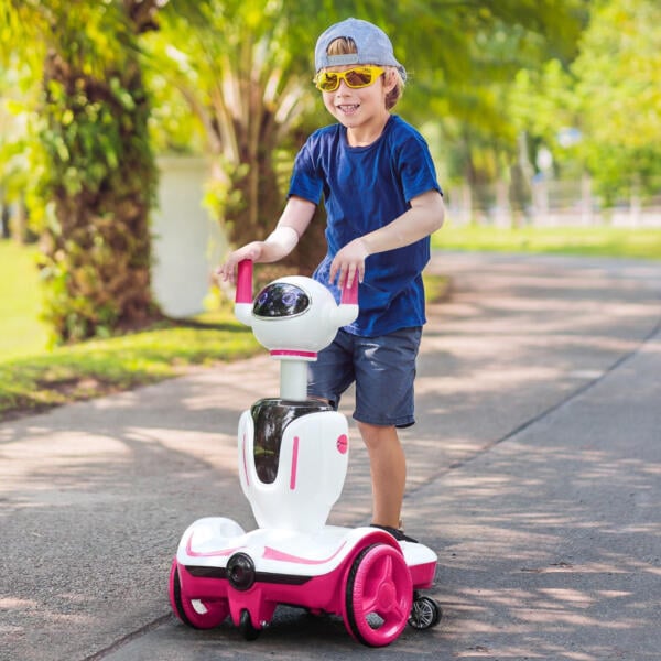 Tobbi Three-in-one Robot Kids Electric Buggy With Remote Control Baby Carriages, Rose Red + White 34e758e4 6473 4c2e 8044 0b3dfa953548.0e191899ee42516ec887ca02a7af9288 1