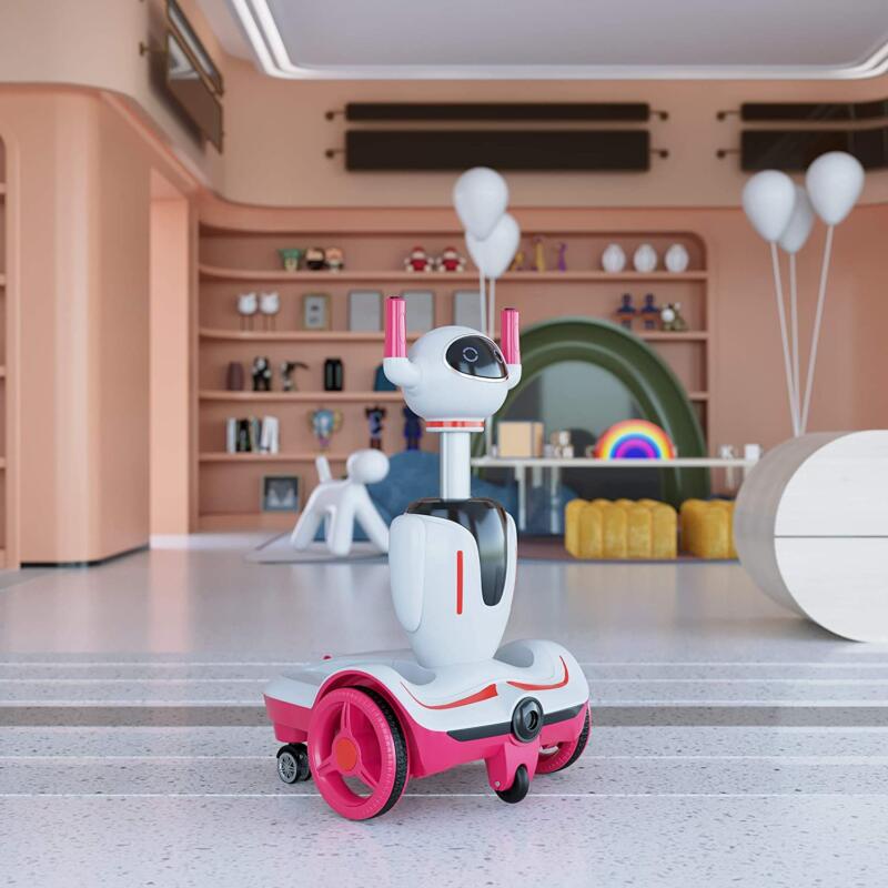 Tobbi 3-in-1 Robot Buggy With Remote Control Baby Carriages, Rose Red + Red White (Pre-sale Only) 4 28