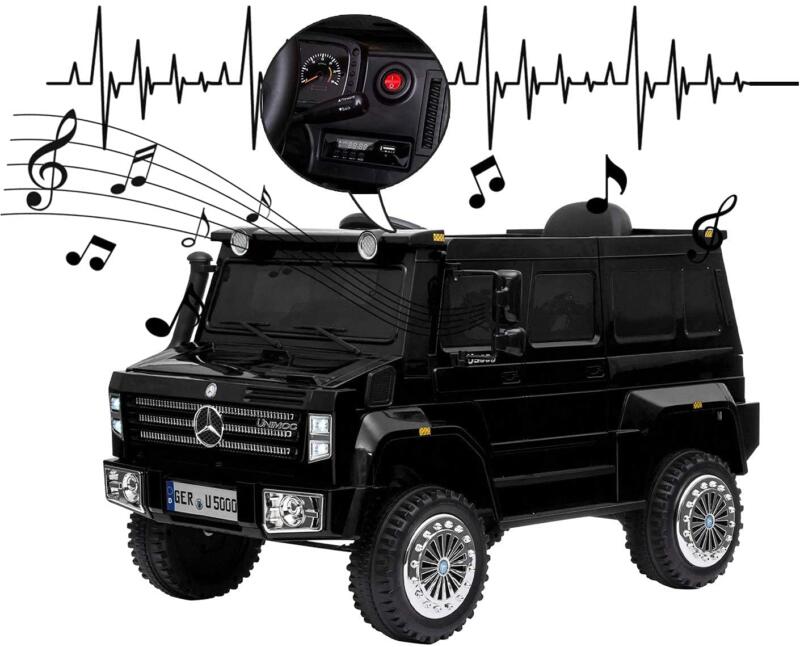 Tobbi 6V Mercedes Benz Unimog U500 Kids Ride on SUV Car with Remote Control, Black 6 84
